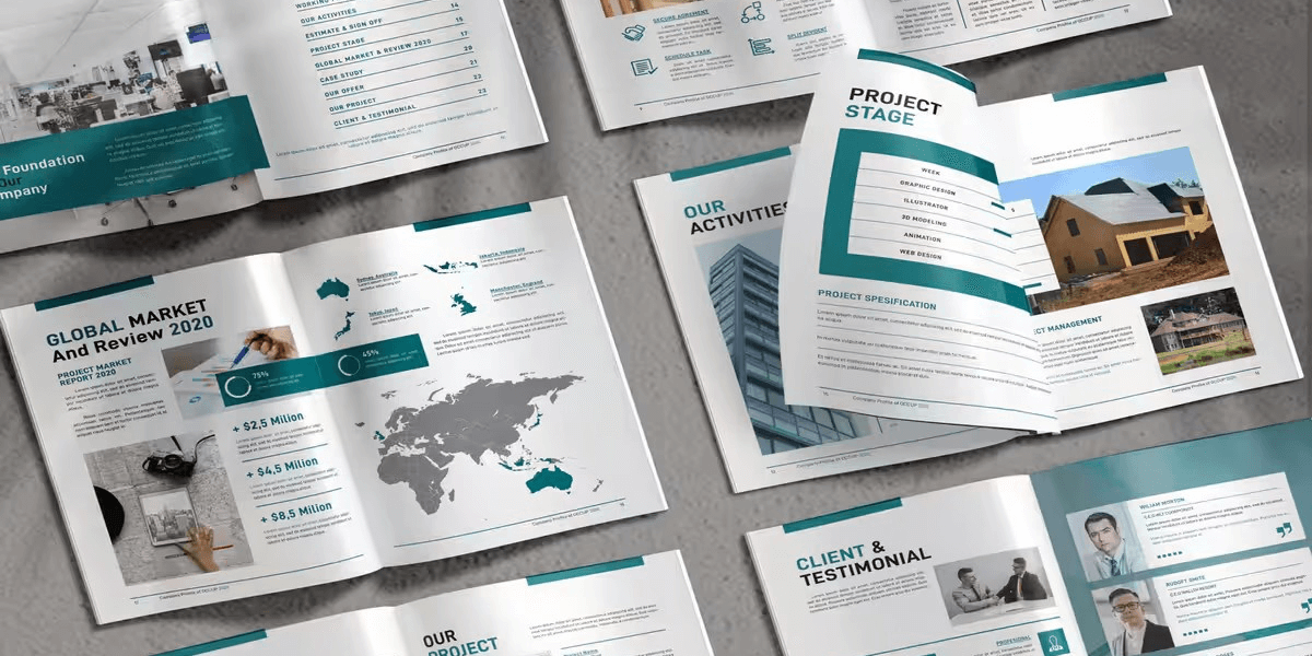 Company profile for real estate