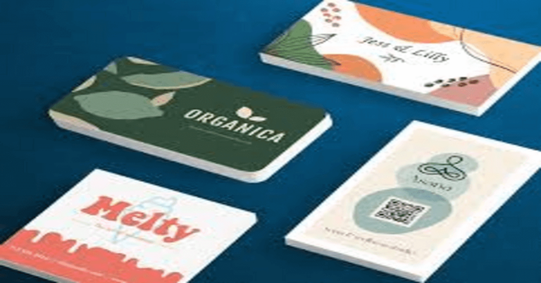designing business card